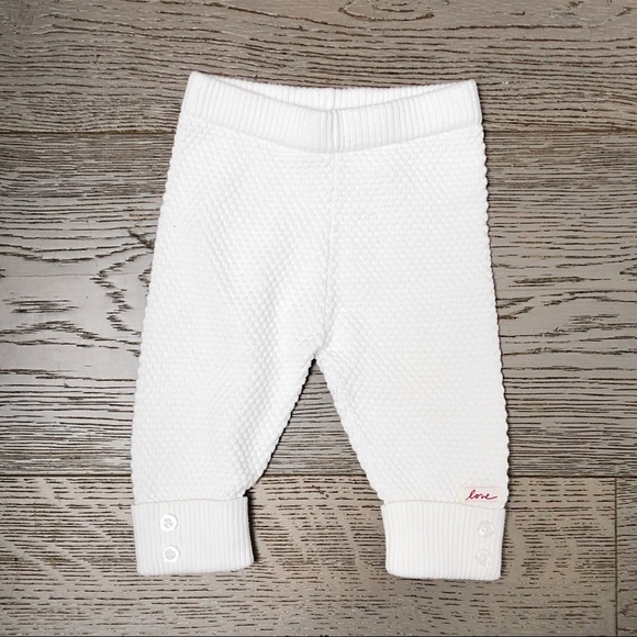 Ellen Degeneres Other - ELLEN DEGENERES 9m White Quilted Pants NWOT